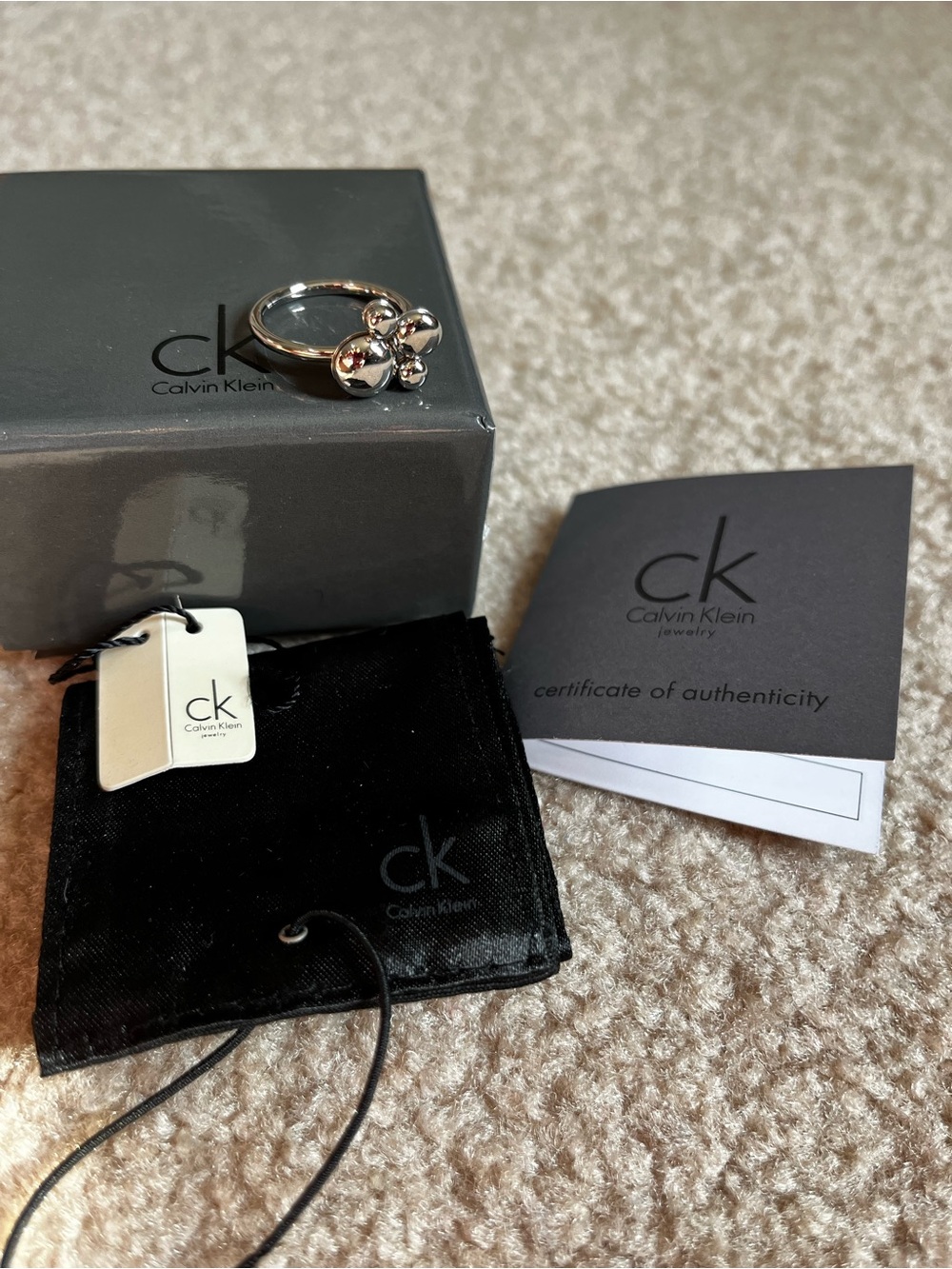 Calvin Klein Fidget Ring - NWT